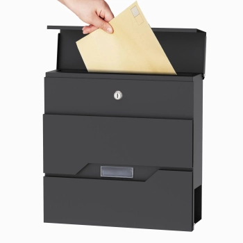 Skrzynka na listy pocztowa na gazety, ulotk DUŻA WRZUTNIA